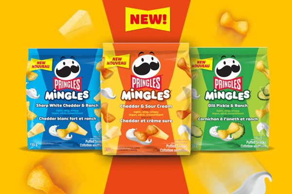 Pringles Mingles product bags