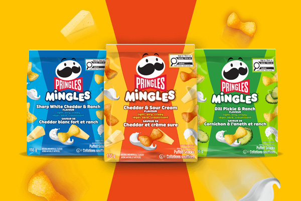 Pringles Mingles product bags